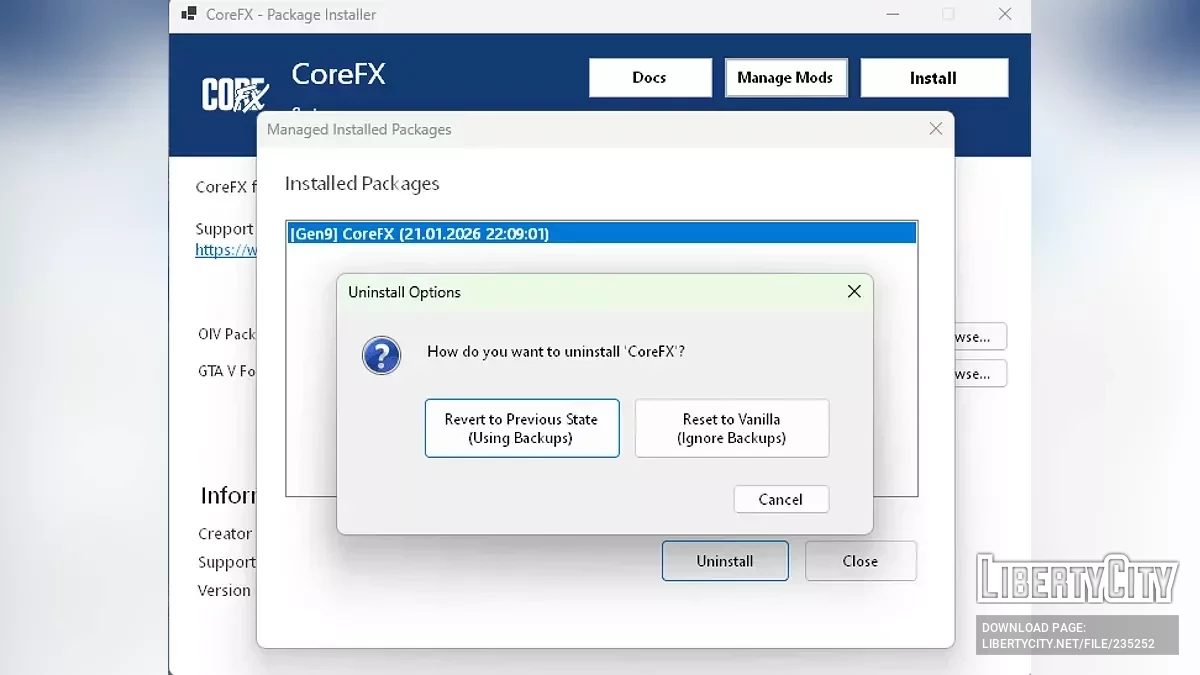 OIV Package Installer / GTA 5