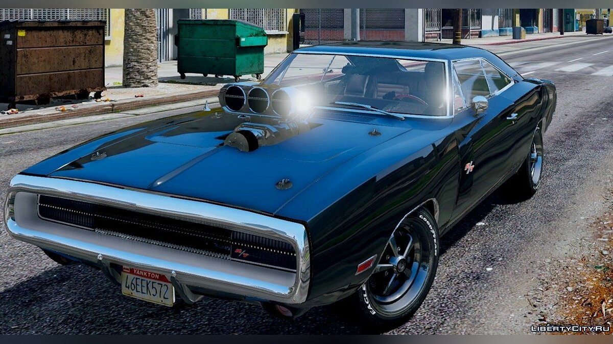 Скачать 1970 Dodge Charger R/T [Fully Tunable] 4.0 для GTA 5