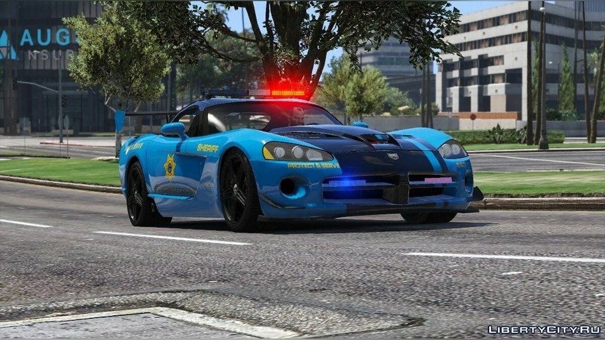 Dodge Viper SRT-10 ACR - Seacrest Police County 0.1 / GTA 5