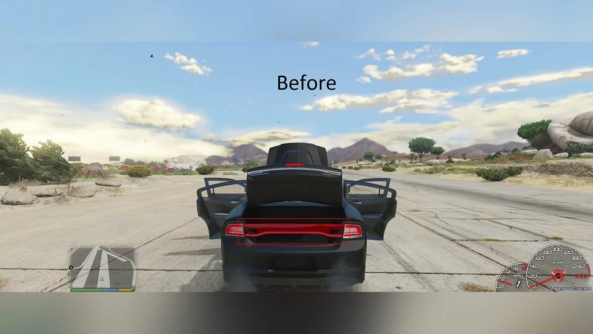 Dodge Charger SRT8 2012 v0.7.5 / GTA 5
