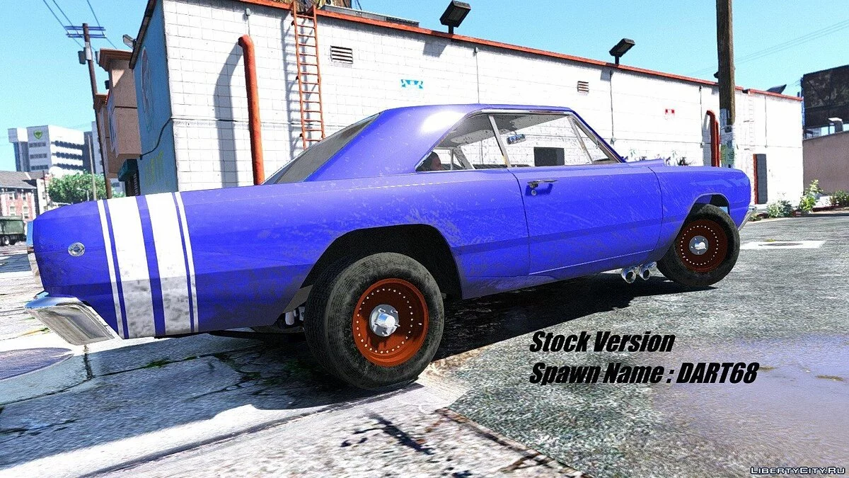 1968 Dodge Dart HEMI Super Stock [Add-On / Replace | Animated] 1.1 / GTA 5