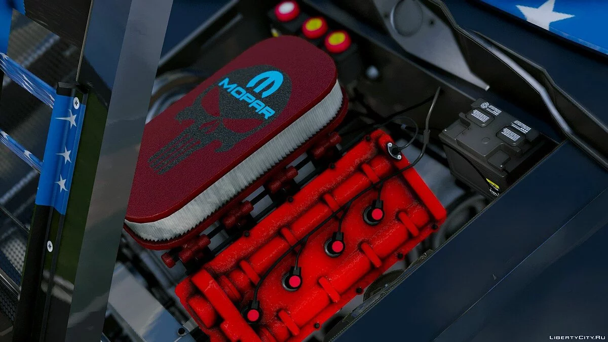 Dodge Charger (Hemi) Mopar Racing Edition [Add-On] 1.0 / GTA 5