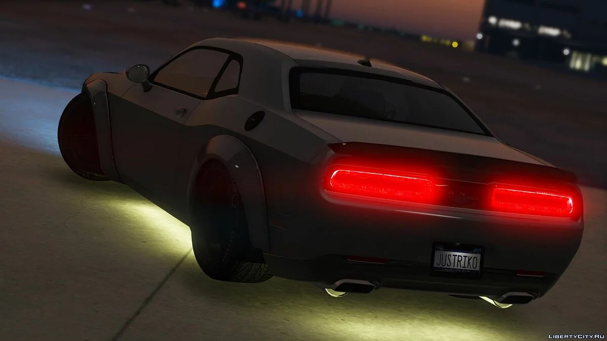 Dodge Challenger Hellcat Libertywalk - The Fate of the Furious Edition [Add-On / Replace] / GTA 5