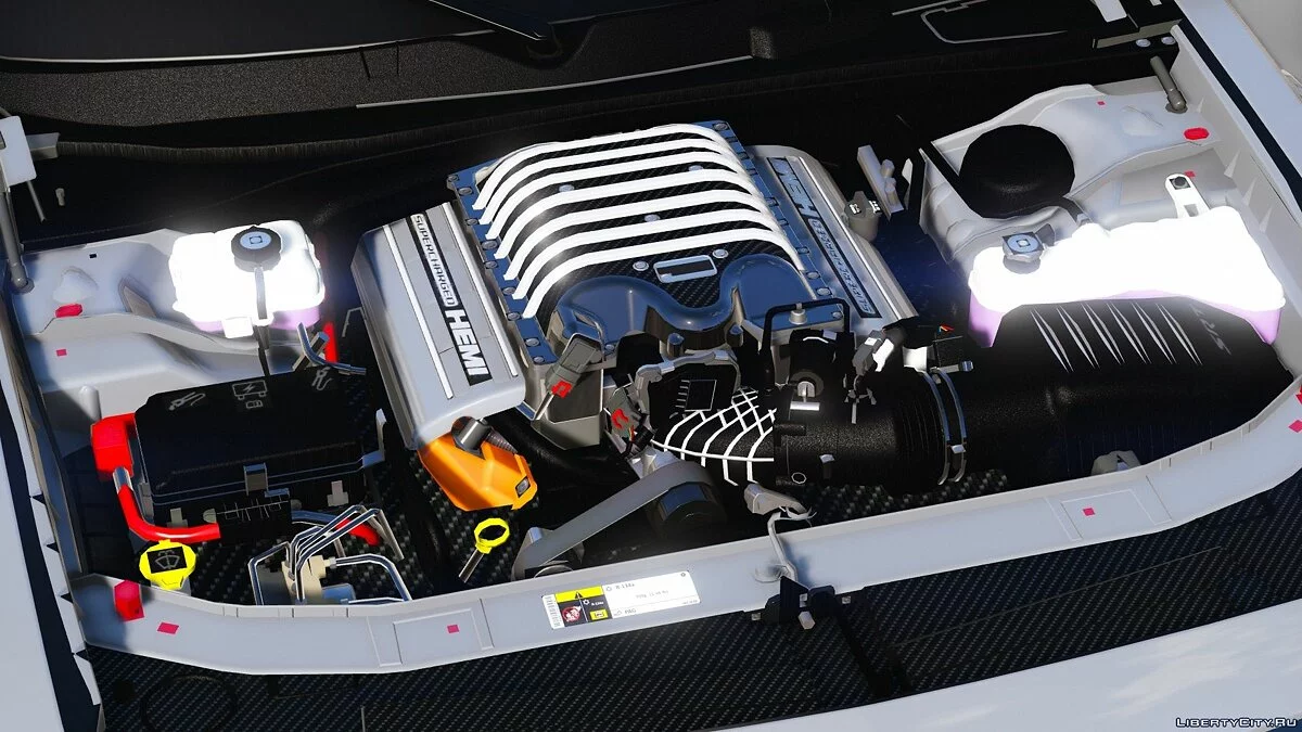 Dodge Challenger Hellcat Libertywalk - The Fate of the Furious Edition [Add-On / Replace] / GTA 5