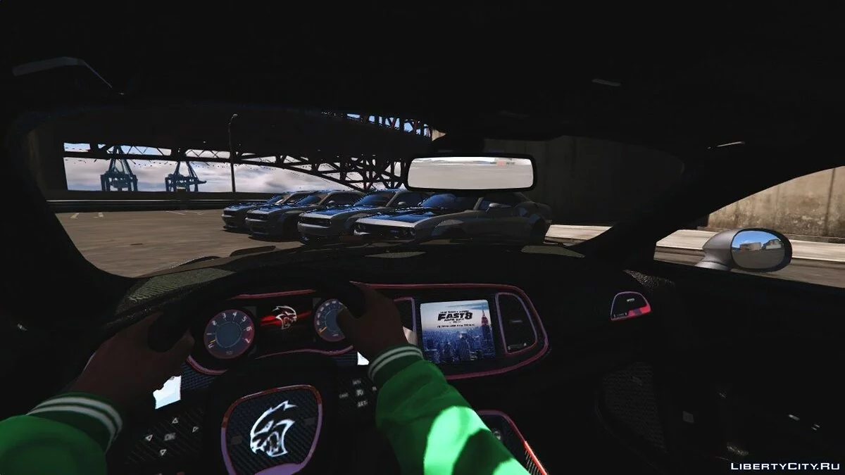 Dodge Challenger Hellcat Libertywalk - The Fate of the Furious Edition [Add-On / Replace] / GTA 5