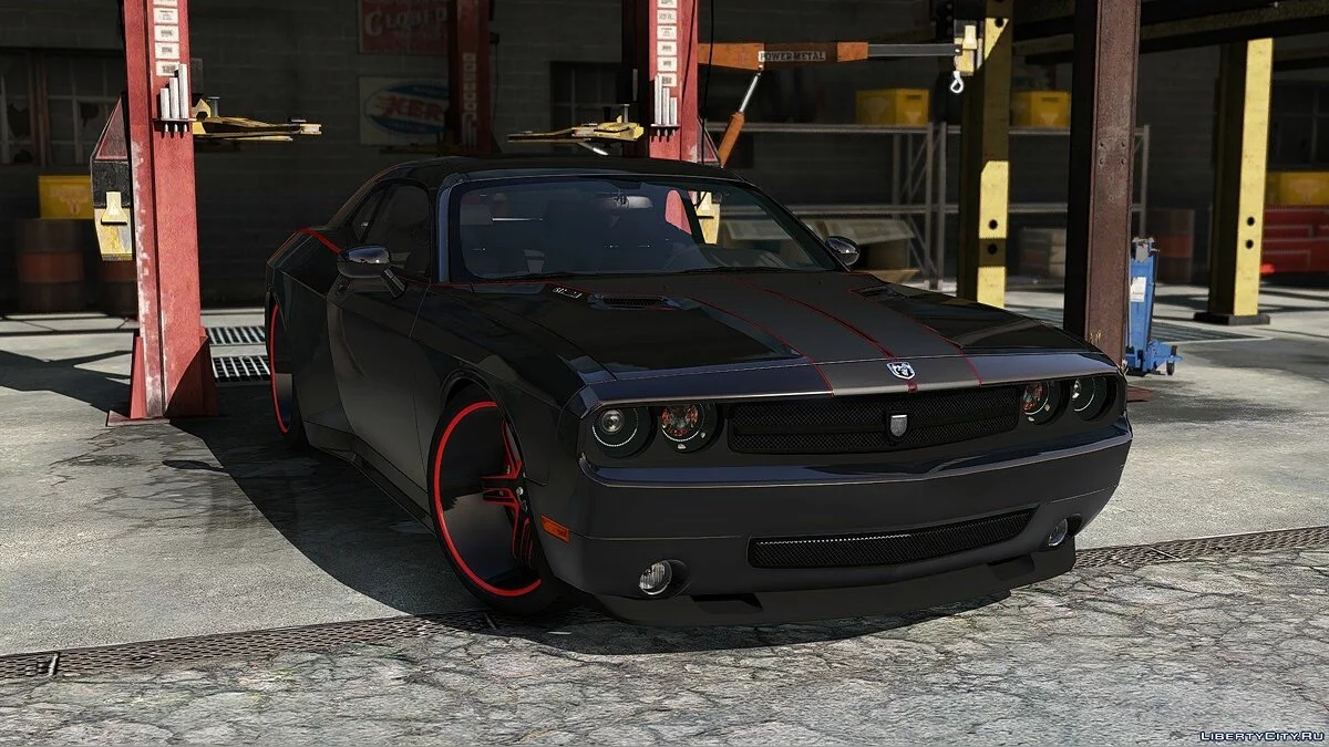 2010 Dodge Challenger SRT8 (Rampage Edition) [Add-On / Replace | Template] 1.1 / GTA 5