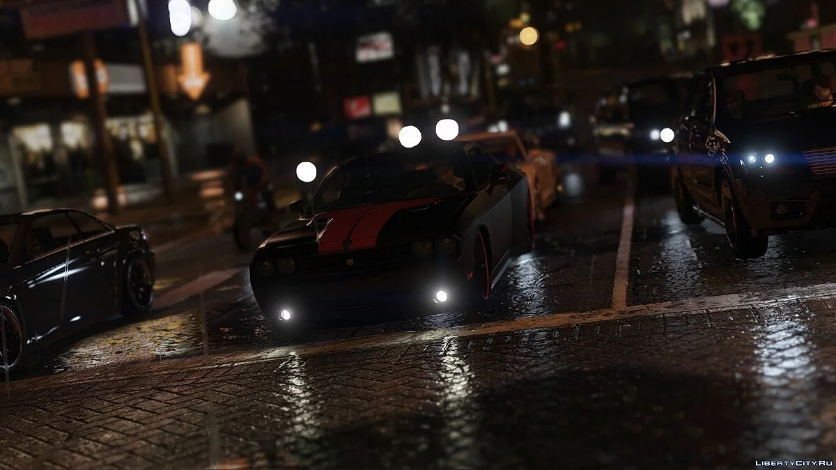 2010 Dodge Challenger SRT8 (Rampage Edition) [Add-On / Replace | Template] 1.3 / GTA 5