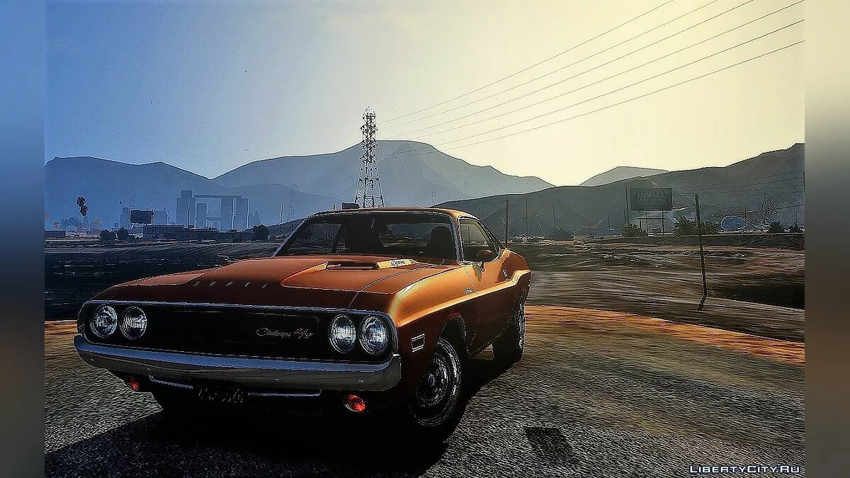 Dodge Challenger 70 + Sound [Replace | Tuning] 1.1 / GTA 5