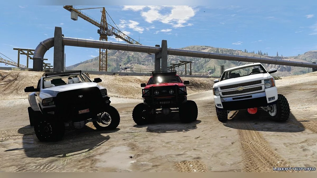 Dodge Ram 3500 Lifted 0.5 [BETA] / GTA 5