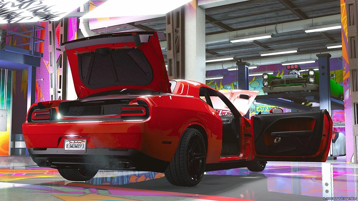 Dodge Challenger 2015 [Add-On / Replace | Animated | Template] 1.0b / GTA 5