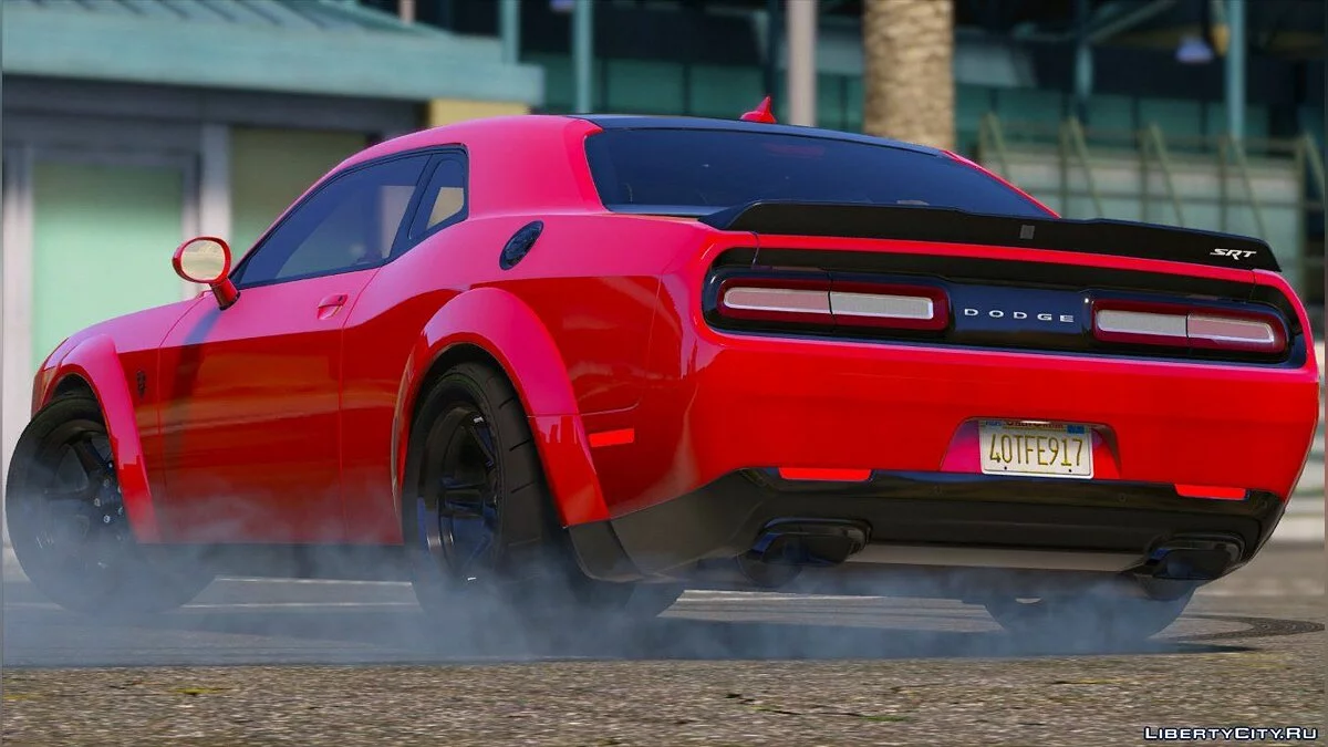 Dodge Challenger Demon SRT 2018 [Add-On | Replace | Analog-Digital Dials | Animated] 2.0 / GTA 5