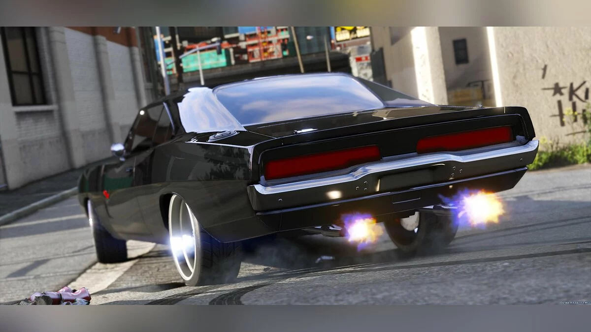 Dom's 1970 Dodge Charger (Furious 7) [Working Blower | Add-On | LODs] 1.4 / GTA 5