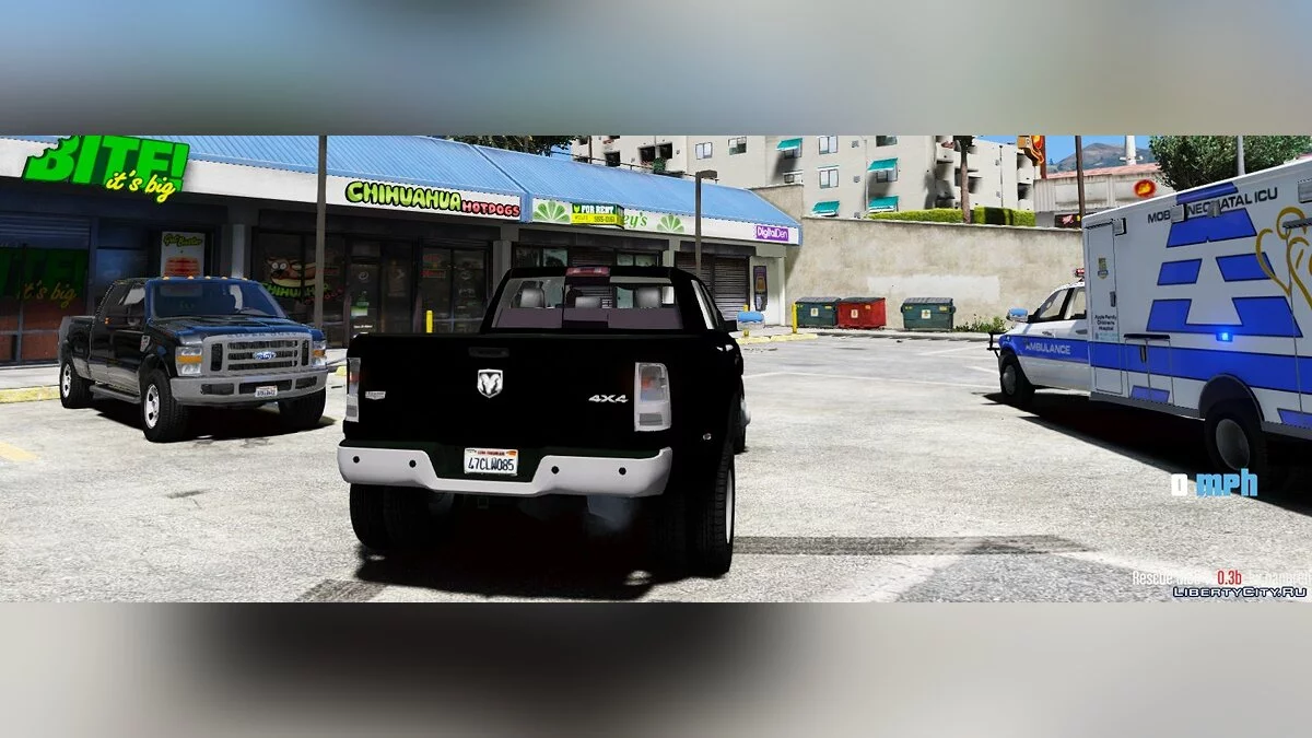 Dodge Ram 3500 Mega Cab 1.02b / GTA 5