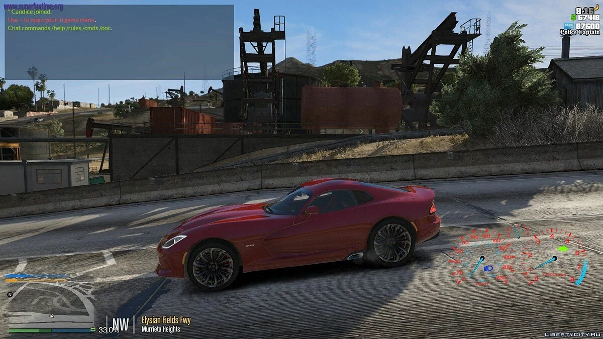 Dodge Viper GTS '13 Undercover NFS 1.00 / GTA 5