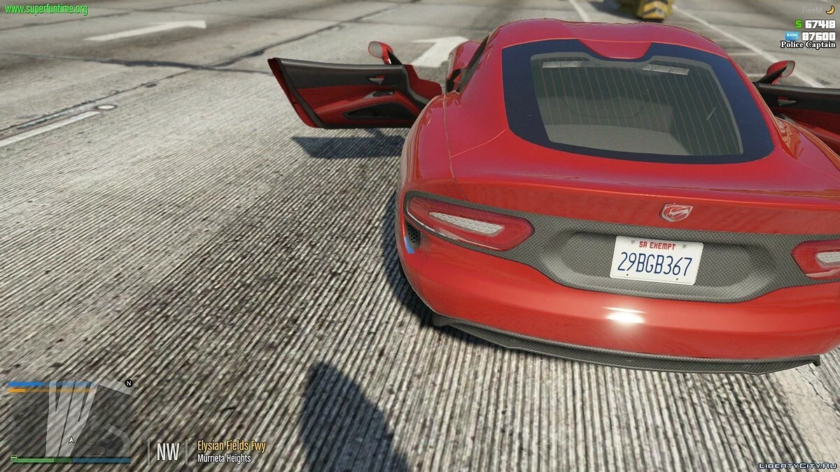 Dodge Viper GTS '13 Undercover NFS 1.00 / GTA 5