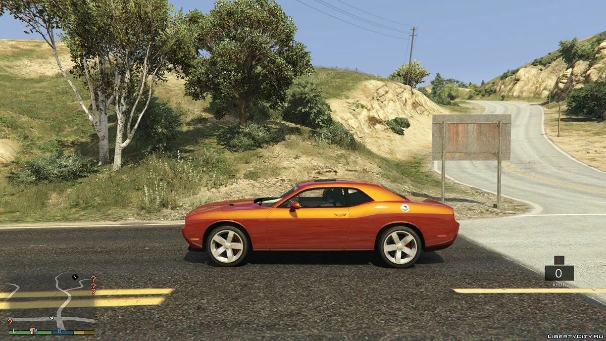 Dodge Challenger R/T 2012 1.0 / GTA 5