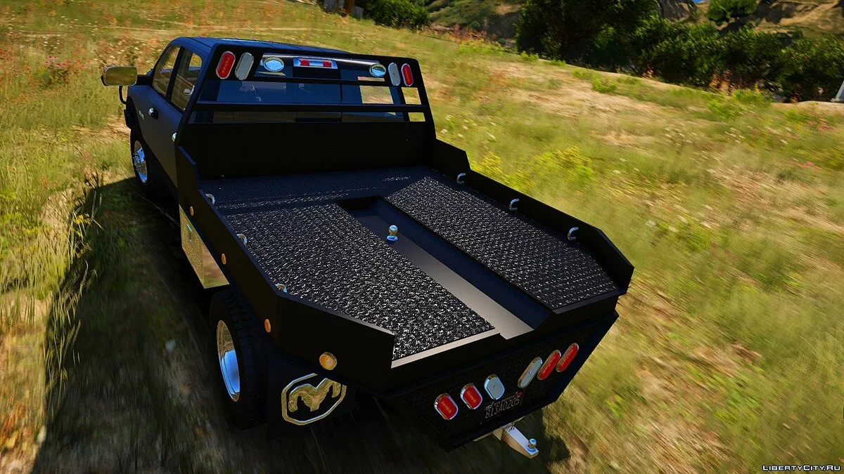 2010 Dodge Ram 3500 Steel Flatbed [Add-On] 1.0 / GTA 5