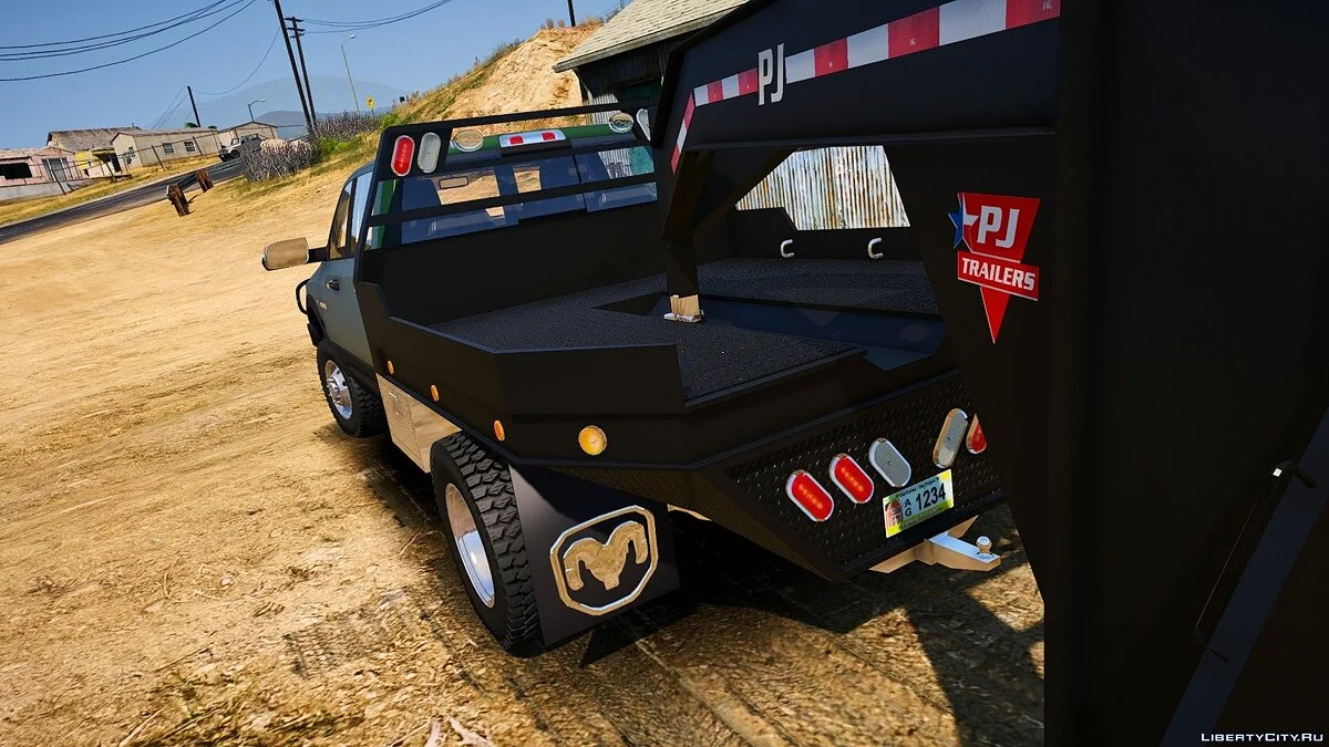 2010 Dodge Ram 3500 Steel Flatbed [Add-On] 1.0 / GTA 5