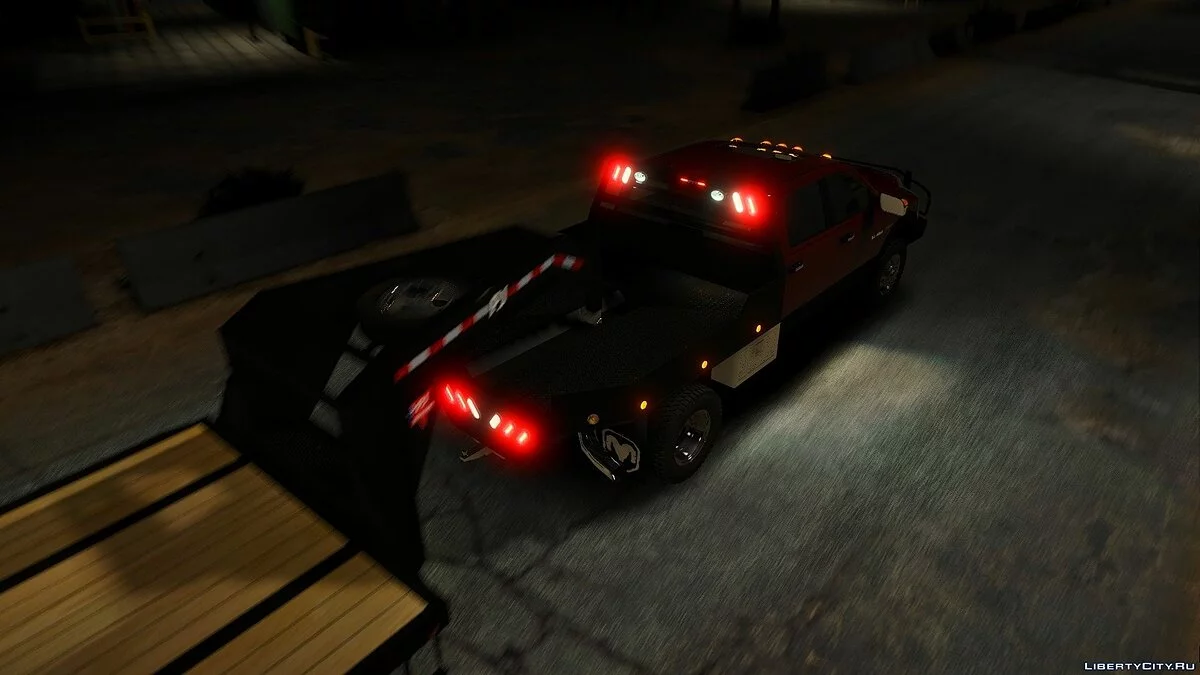 2010 Dodge Ram 3500 Steel Flatbed [Add-On] 1.0 / GTA 5