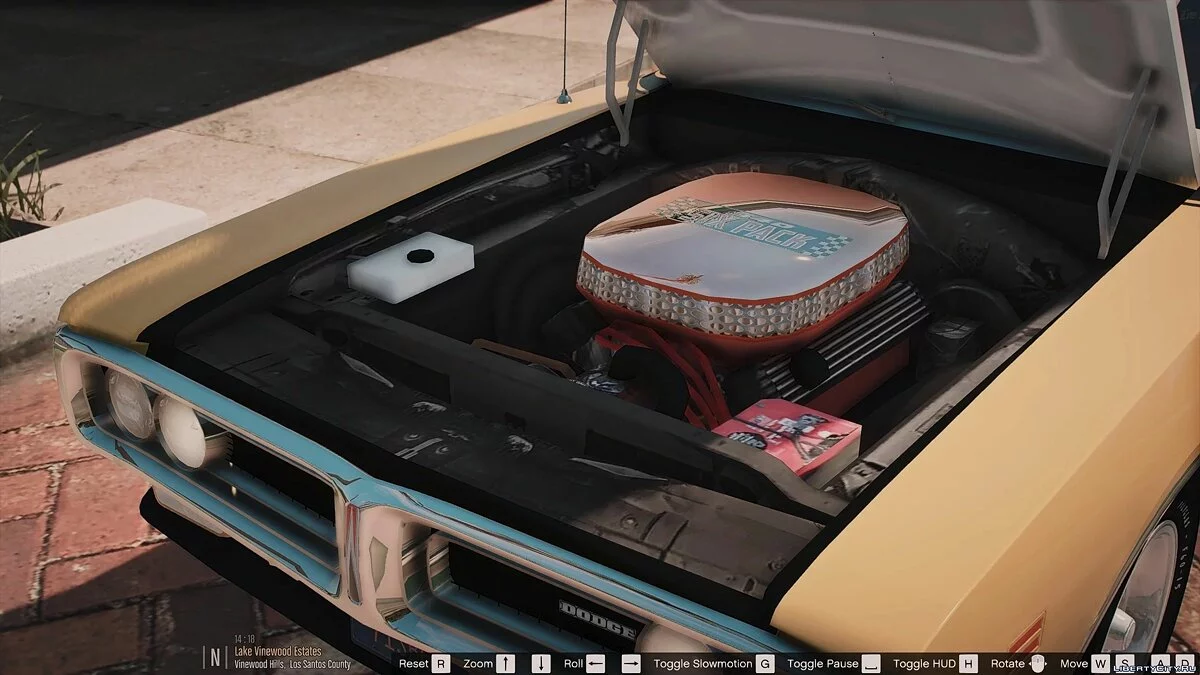 1971 Dodge Charger Superbee [Add-On | Extras | LODs] final / GTA 5