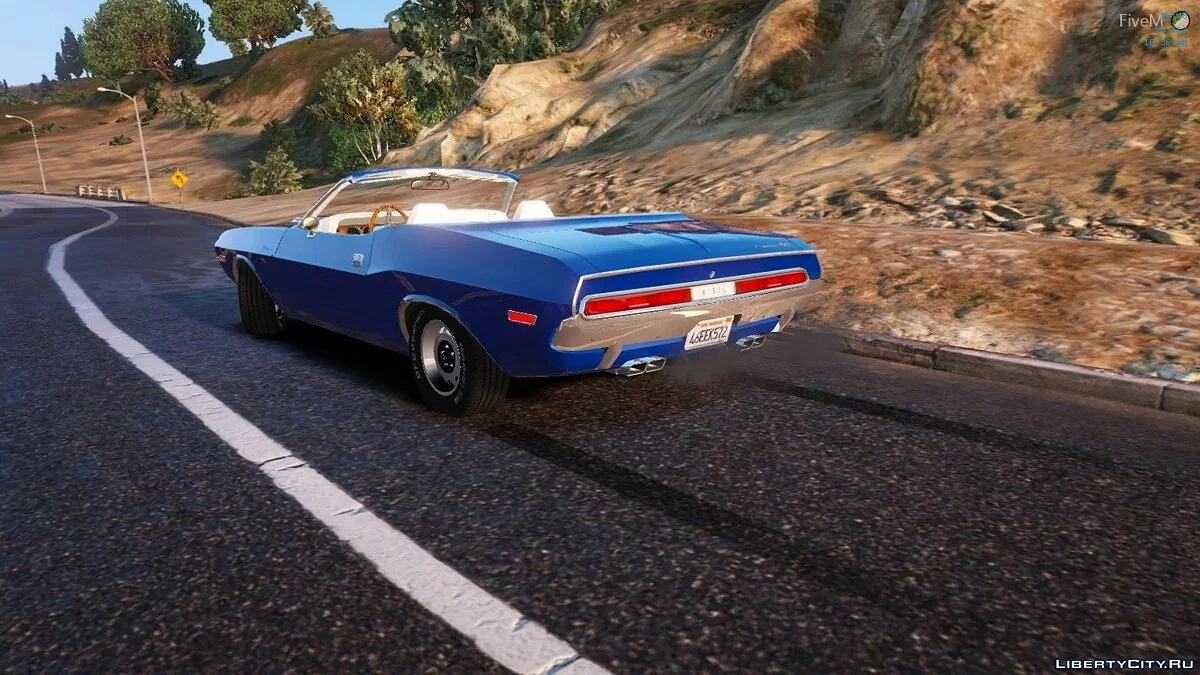 1970 Dodge Challenger Convertible | Fivem Ready | Replacement / GTA 5