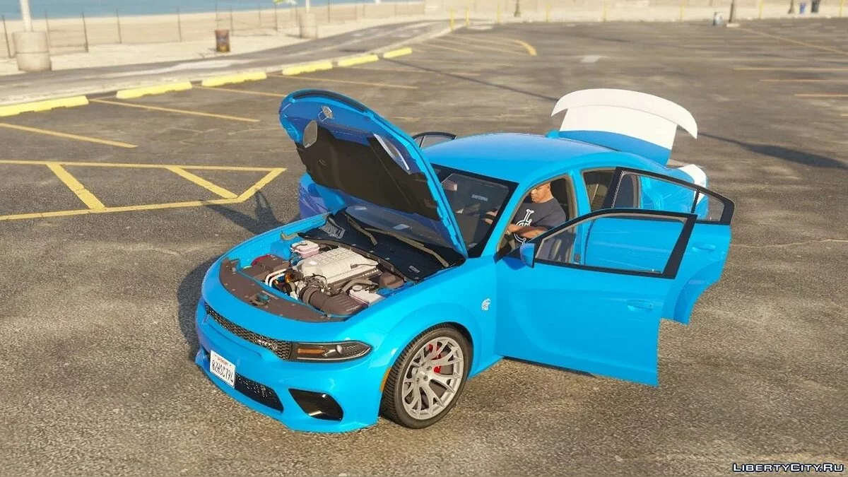 2020 Dodge Charger SRT Hellcat Daytona 50th Anniversary Edition [Add-On] 1.2 / GTA 5