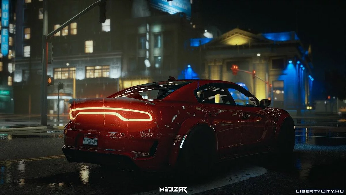 Dodge Charger Hellcat Widebody 2021 [Add-On | Animated | Template] 1.2 / GTA 5