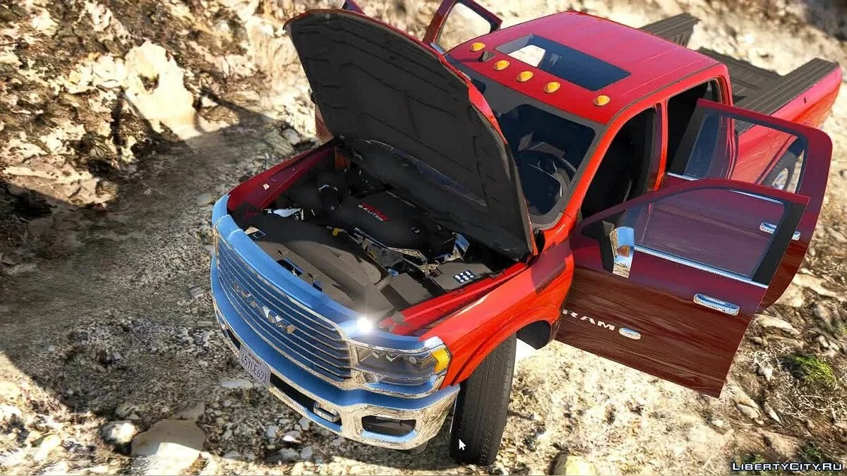 Ram 2500 Laramie Longhorn Edition 2020 [Add-On] 1.0 / GTA 5