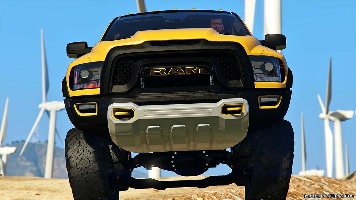 Скачать 2017 Dodge RAM 1500 Rebel TRX Concept [Add-On | Tuning] 1.2 для GTA  5