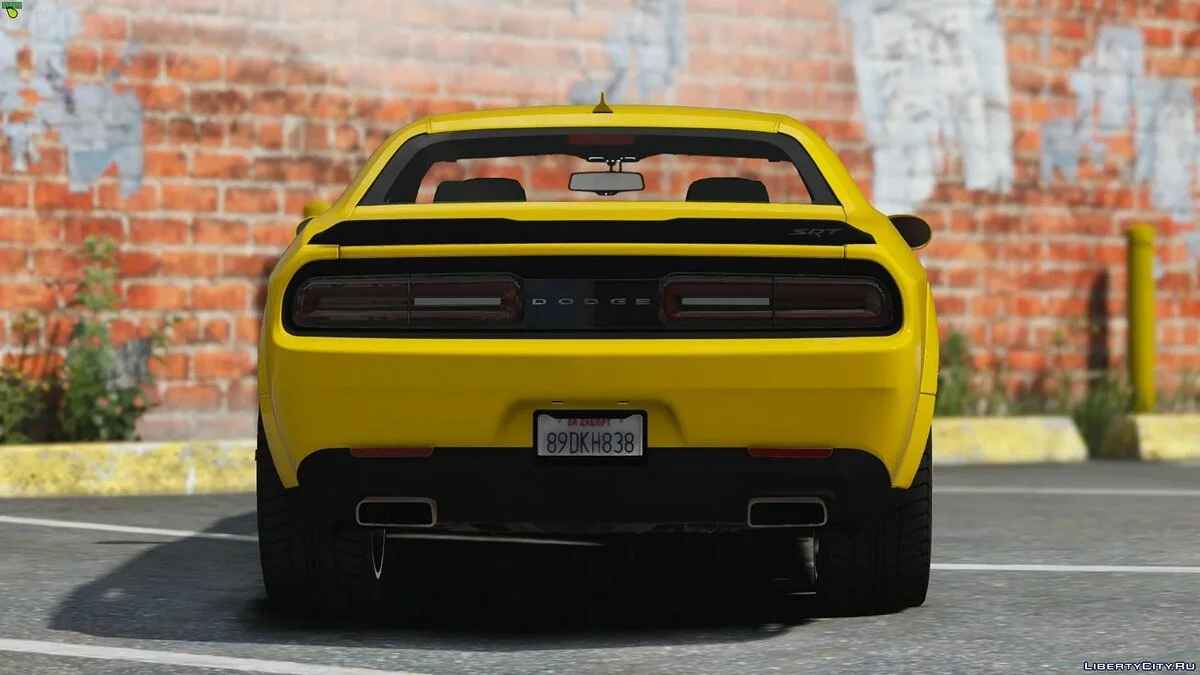 Dodge Challenger SRT Demon 2018 / GTA 5