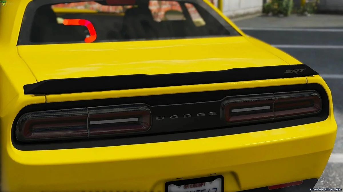 Dodge Challenger SRT Demon 2018 / GTA 5