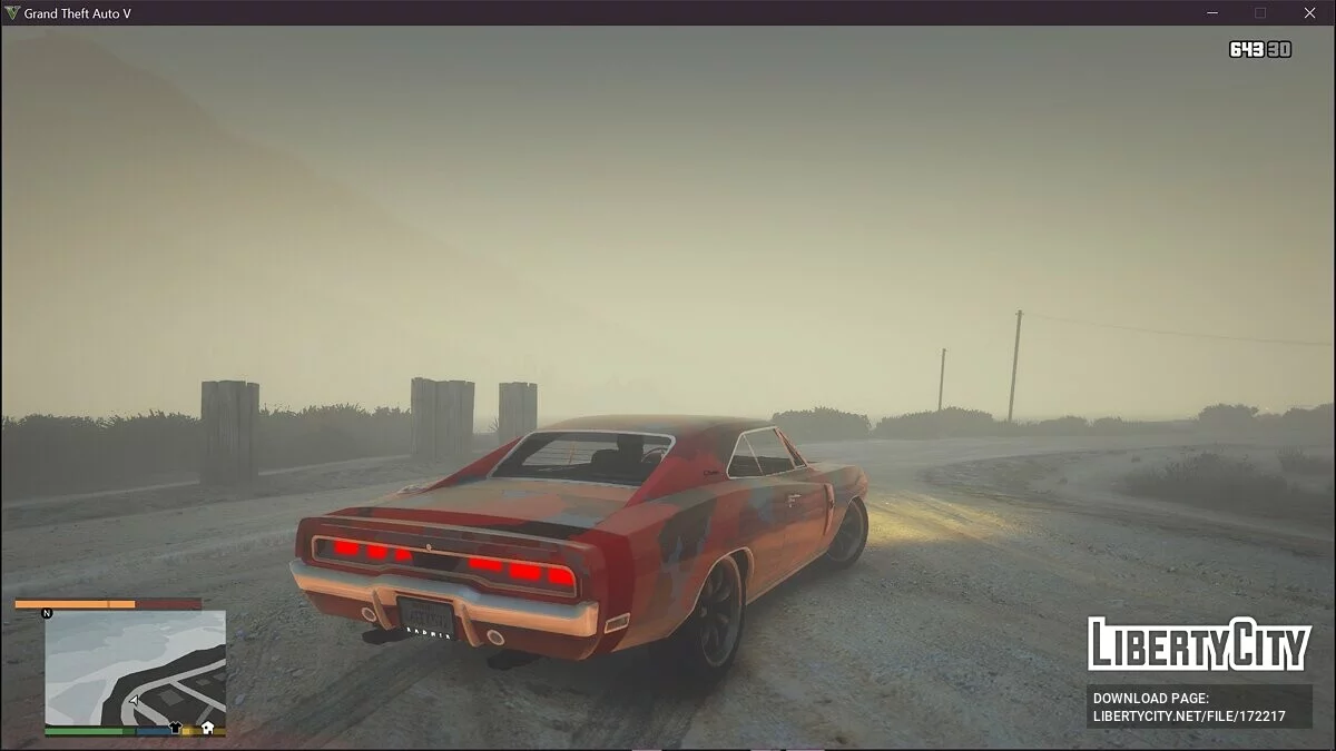 Dodge Charger 1969 / GTA 5
