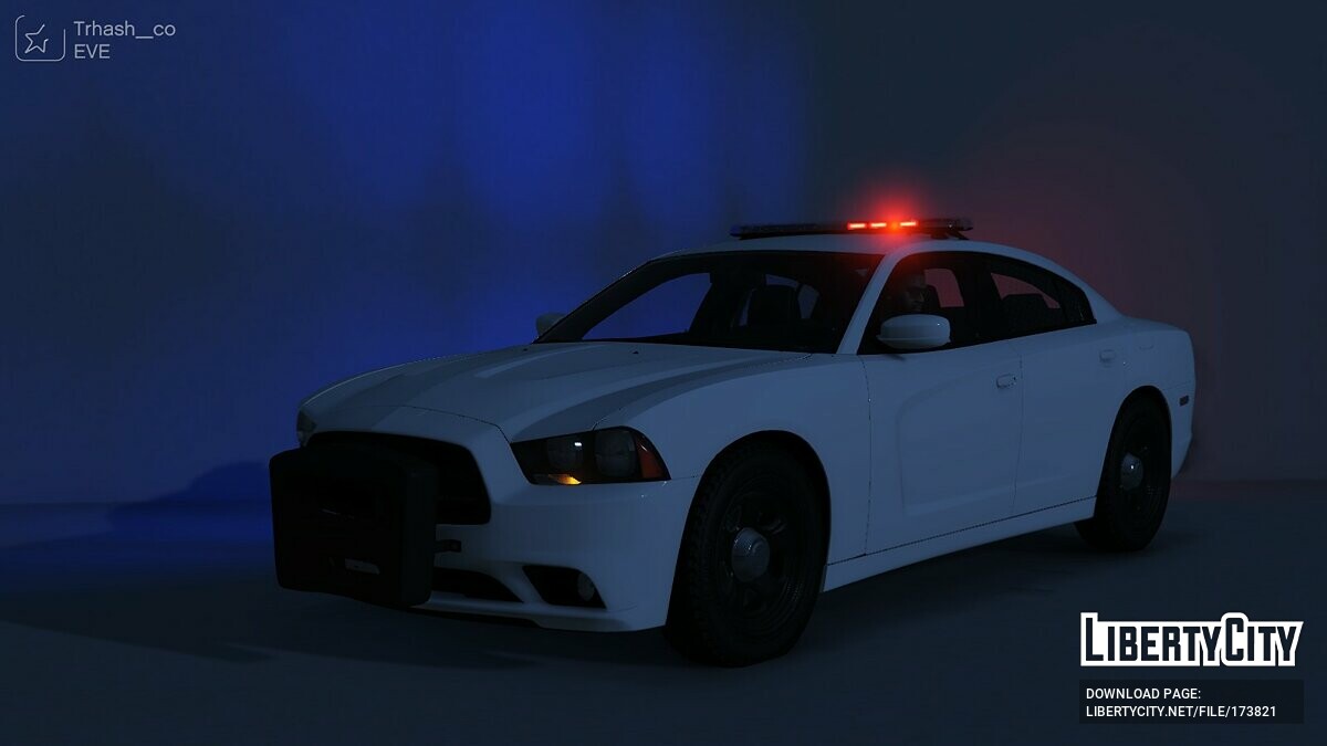 Скачать Dodge Charger 2013 Vanilla Police v1.0 для GTA 5