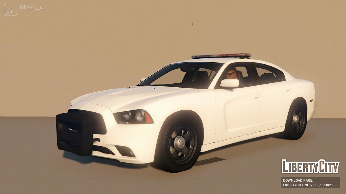 Скачать Dodge Charger 2013 Vanilla Police v1.0 для GTA 5