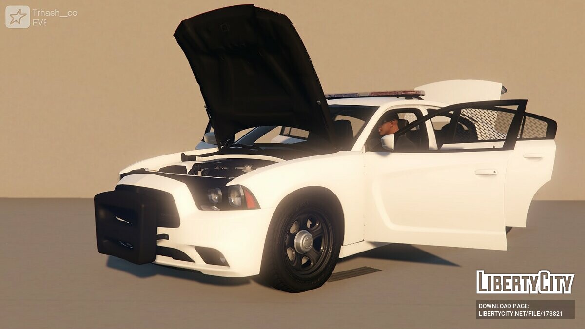 Скачать Dodge Charger 2013 Vanilla Police v1.0 для GTA 5