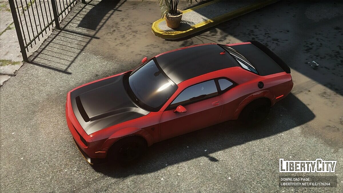 Скачать 2018 Dodge Challenger SRT Demon v1.0 (FINAL) для GTA 5