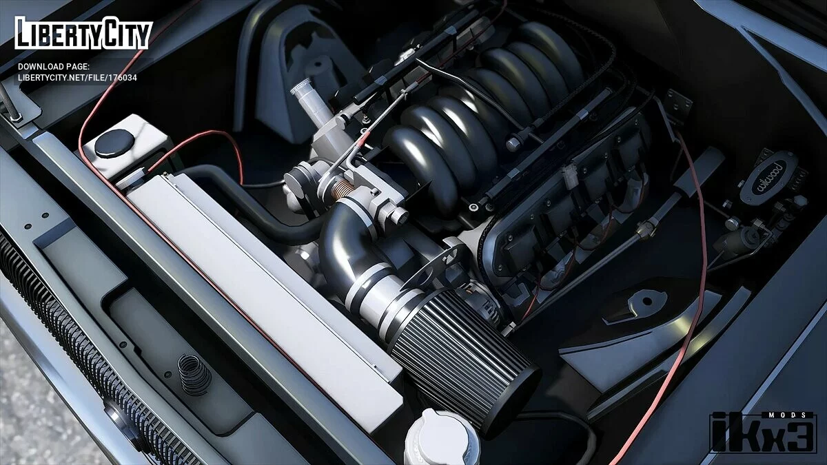 Dodge Charger RT HEMI (FnF9) 1966 v1.2 / GTA 5