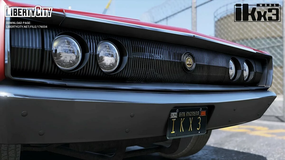 Dodge Charger RT HEMI (FnF9) 1966 v1.2 / GTA 5