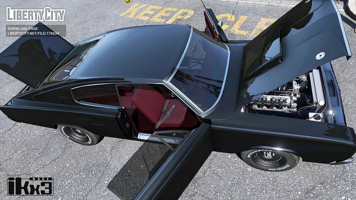 Dodge Charger RT HEMI (FnF9) 1966 v1.2 / GTA 5