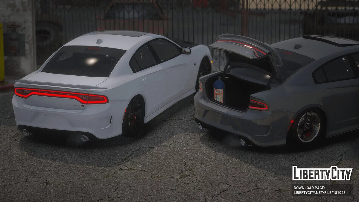 Dodge Charger Hellcat 2015 v4.1.1 / GTA 5
