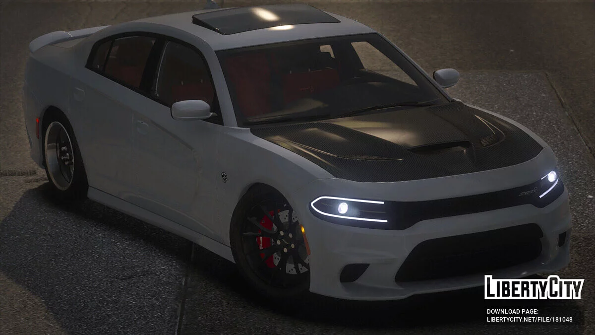 Dodge Charger Hellcat 2015 v4.1.1 / GTA 5