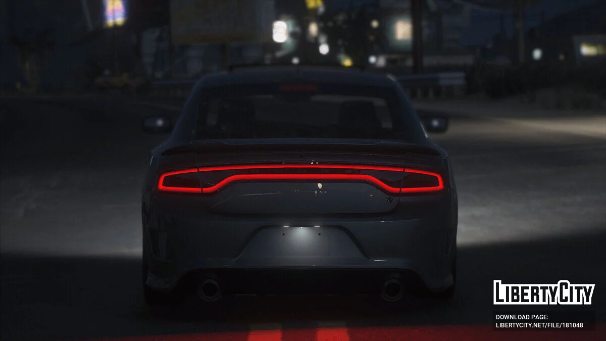 Dodge Charger Hellcat 2015 v4.1.1 / GTA 5