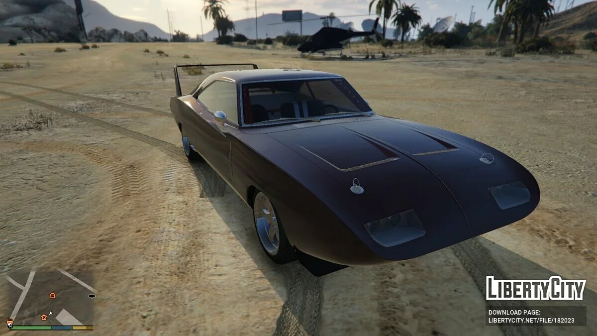 Charger Daytona 69 из Fast and Furious 6 [Add-On | VehFuncs V] 0.4 / GTA 5