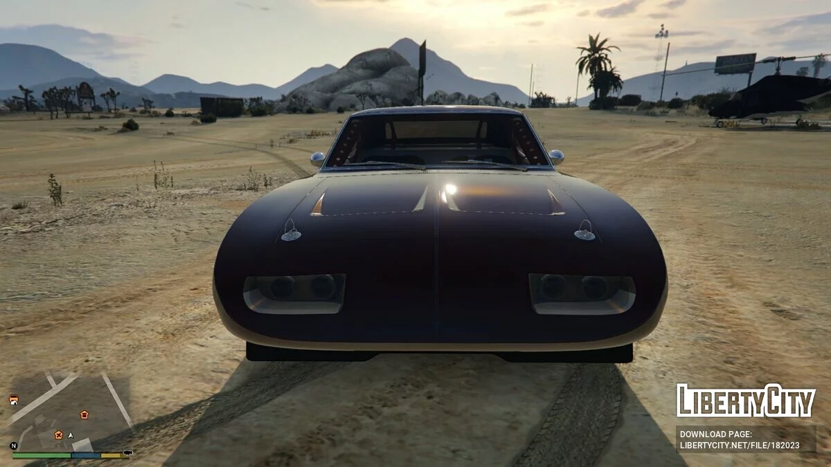 Charger Daytona 69 из Fast and Furious 6 [Add-On | VehFuncs V] 0.4 / GTA 5