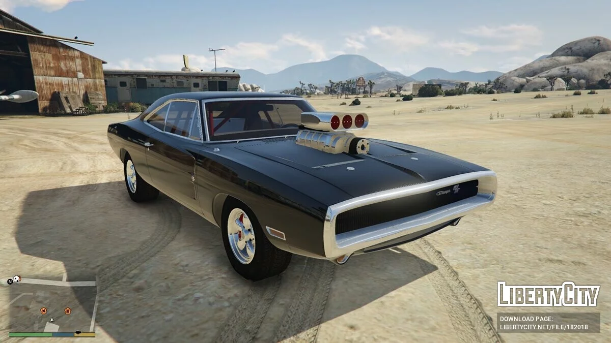 Charger RT 70 из The Fast and the Furious [Add-On | VehFuncs V] 0.5 / GTA 5