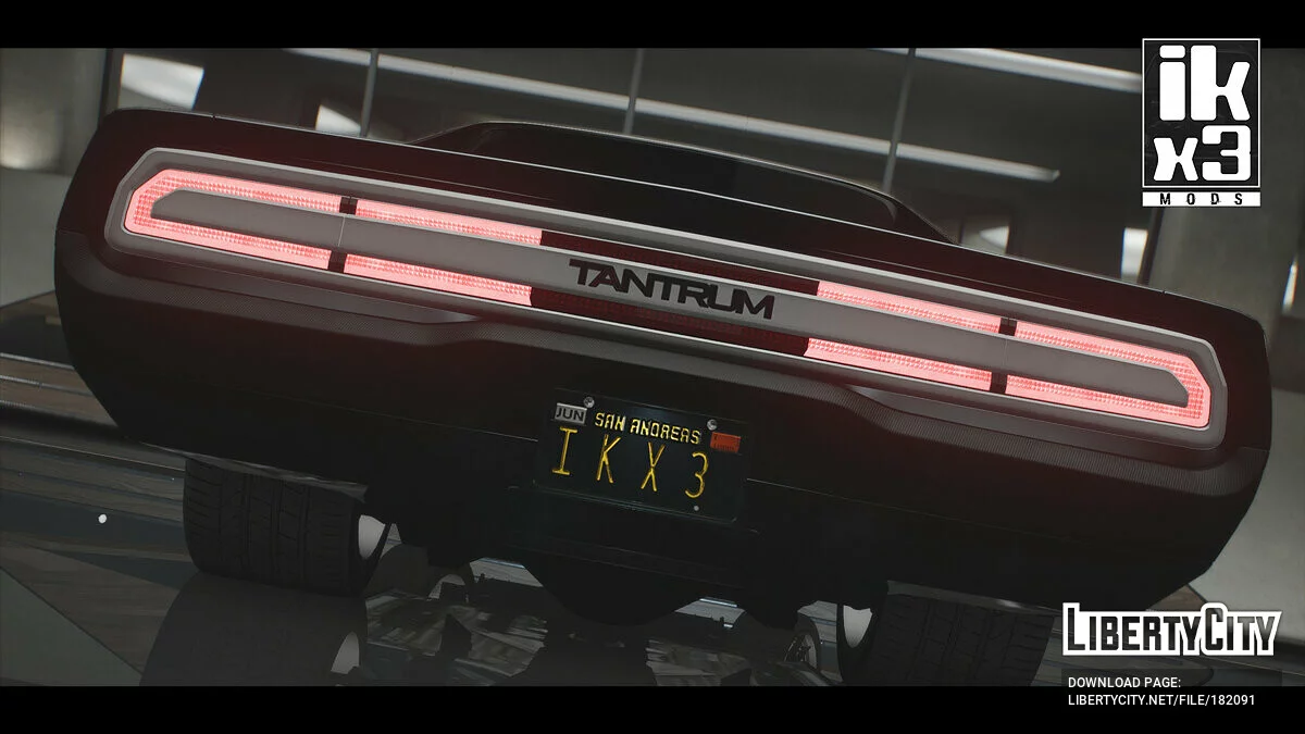 Dodge Charger RT Tantrum Fast9 1970 / GTA 5