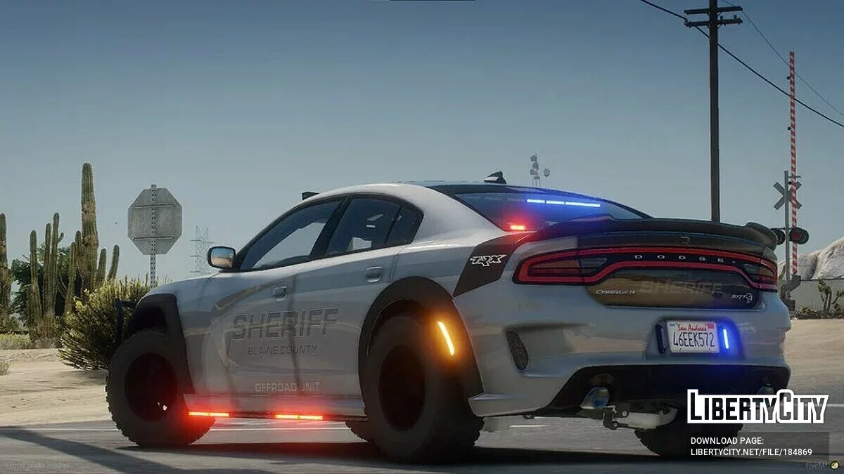 2021 TRX Charger Police Edition / GTA 5
