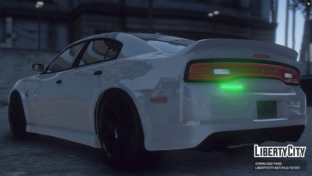 2014 Dodge Charger Hellcat Widebody / GTA 5