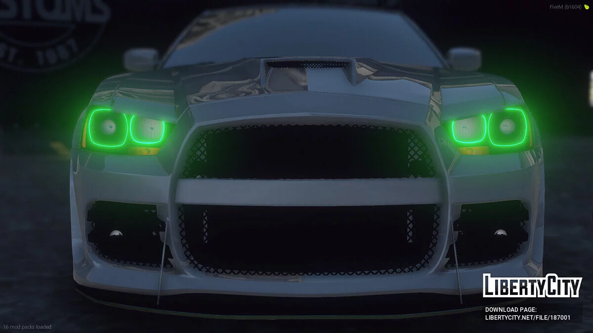 2014 Dodge Charger Hellcat Widebody / GTA 5
