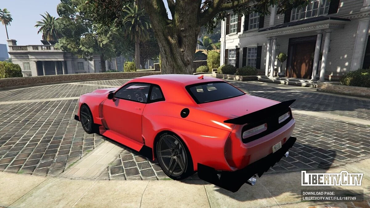 Dodge Challenger Demon Hycade Bodykit / GTA 5